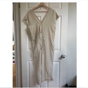 Cloth & Stone Small Linen Jumpsuit